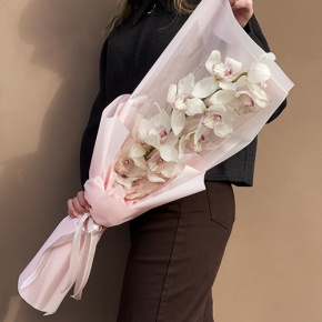 Букет из белой орхидеи в Луховицах