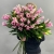 Букет из 17 розовых лилий в Луховицах Букет из 17 розовых лилий в Луховицах