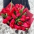 Букет 27 красных тюльпанов в Луховицах Букет 27 красных тюльпанов в Луховицах