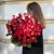 Букет из 51 рубиновой розы (50 см) в Луховицах Букет из 51 рубиновой розы (50 см) в Луховицах