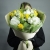 Букет "Фисташка" из роз, хризантем и маттиол в Луховицах Букет "Фисташка" из роз, хризантем и маттиол в Луховицах