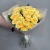 Букет из 21 из пионовидной розы Баттеркап (60 см) в Луховицах Букет из 21 из пионовидной розы Баттеркап (60 см) в Луховицах