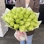Букет 51 лаймовая роза (40 см) в Луховицах Букет 51 лаймовая роза (40 см) в Луховицах