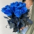 15 синих LUX роз Эквадор (70 см) в Луховицах 15 синих LUX роз Эквадор (70 см) в Луховицах