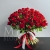 Букет 101 роза красная (40 см) в Луховицах Букет 101 роза красная (40 см) в Луховицах