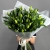 Букет из 15 белых лилий в Луховицах Букет из 15 белых лилий в Луховицах