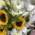 Букет " Солнечный луг" с подсолнухами, гладиолусами и амарантом в Луховицах
